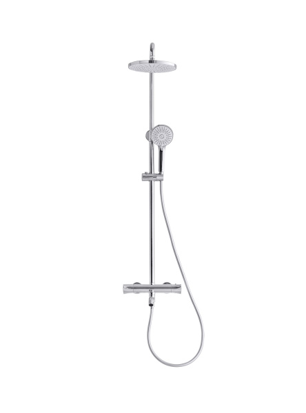 Душевая система с изливом Arrow AMG13SH848U1 хром